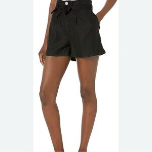 Hudson jeans Women's Black High-Waisted Shorts size 31 EUC